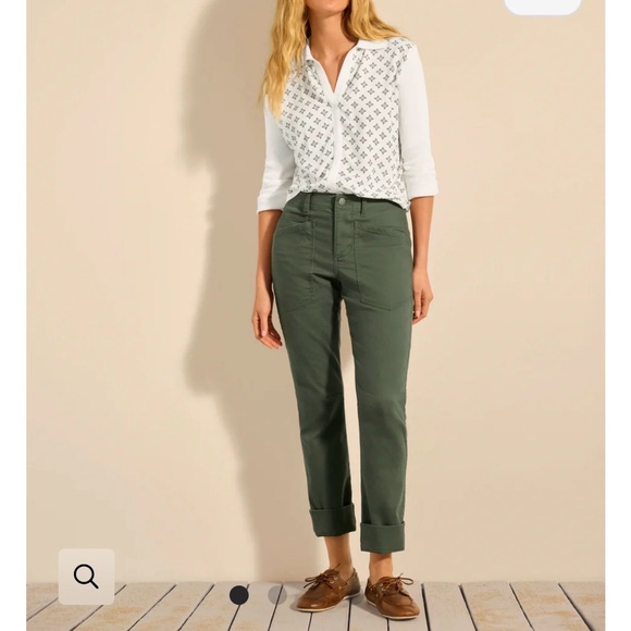 Cabi Spring 26 Navigator Pant olive green size 4 style #4894 - Picture 3 of 6